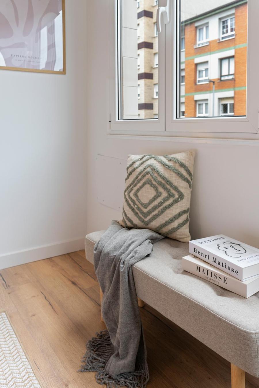 Apartamento Matisse, Totalmente Reformado Y Modernista Gijón Exterior foto